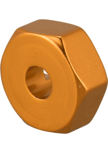 Alüminyum Alaşımlı 12MM Birleştirici Tekerlek Hub Hex Adaptörü Yükseltmeler Wltoys 144001 1/14 Rc Araba Yedek Parçaları, Sarı (Yurt Dışından)