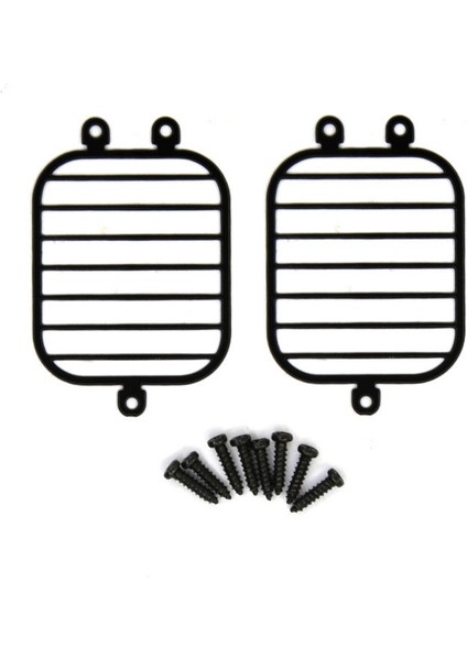 1/10 Trx4 G63 G500 Simülasyon Tırmanma Araba Far Metal Örgü Kapak Modifikasyonu ve Yükseltme Aksesuarları (Yurt Dışından)