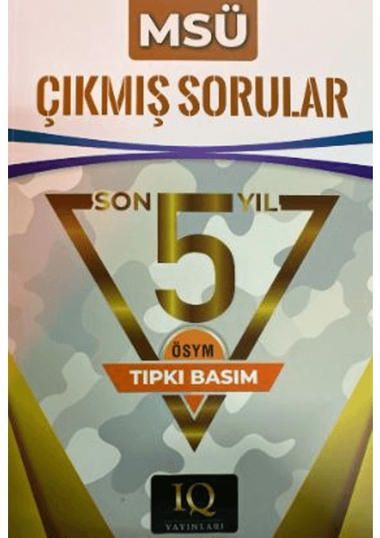 Msü Son 5 Yıl Çıkmış Sorular