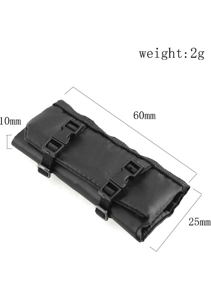 5 Adet Saklama Çantası Çatı Çantası Uyku Tulumu Bagaj Ağı Kürek Dekorasyon TRX4M Eksenel SCX24 1/18 1/24 Rc Paletli Araba, 4 (Yurt Dışından)