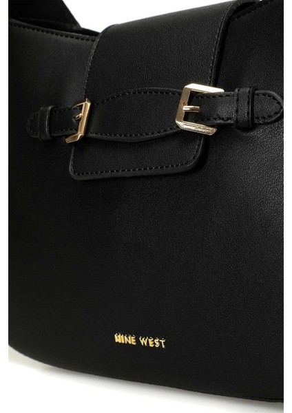 Nine West Tokkyshoulder 4pr Siyah Kadın Omuz Çantası