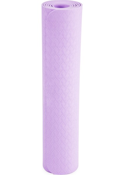 Yumuşak ve Kaymaz Yüzeyli Yoga & Pilates Matı - 6mm Kalınlık, Hafif ve Taşınabilir Spor Matı fırsatları