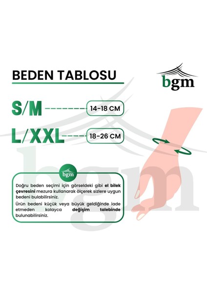 El Bilek Ateli Gerdirmeli Metal Destekli Yüksek Kalite Statik El Bilek Ateli Çift Yönlü