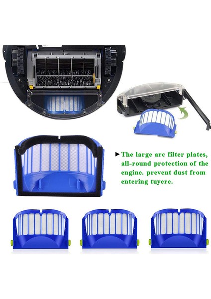 Irobot Roomba 600 Serisi Için Fırça Aksesuarları, 605 610 615 616 620 (Yurt Dışından) modelleri