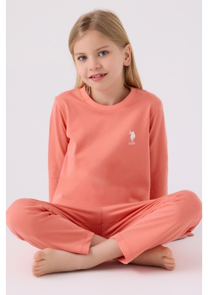 Kız Çocuk Pembe Pijama Takımı modelleri