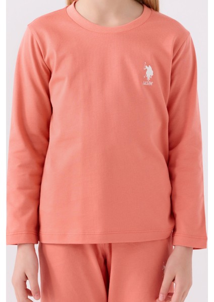 Kız Çocuk Pembe Pijama Takımı fırsatları