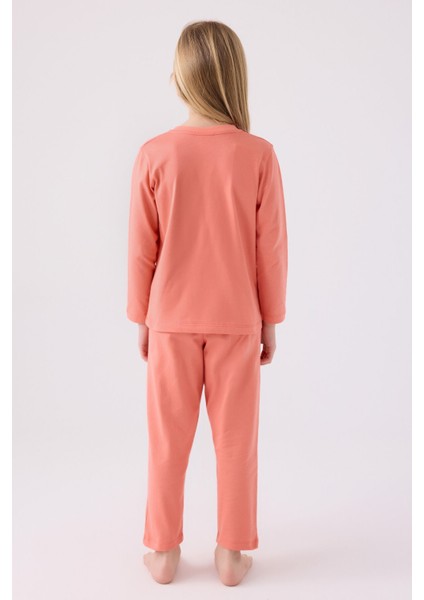 Kız Çocuk Pembe Pijama Takımı indirimleri