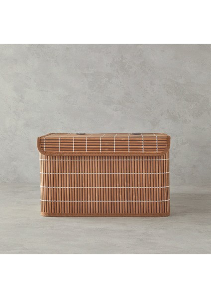 Hardwood Bambu Saklama Kutusu 33X23X20 cm Kahve modelleri