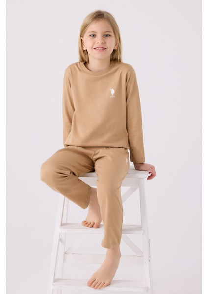 Kız Çocuk Vizon Pijama Takımı modelleri
