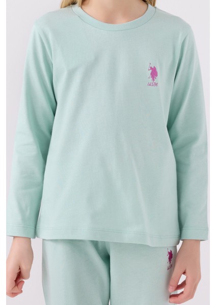 Kız Çocuk Açık Mint Pijama Takımı fırsatları