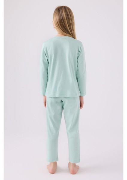 Kız Çocuk Açık Mint Pijama Takımı indirimleri