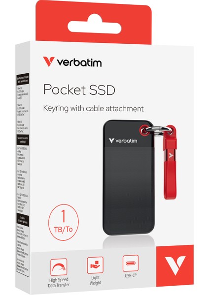 Pocket 1tb 1000MB/S Taşınabilir SSD USB 3.2