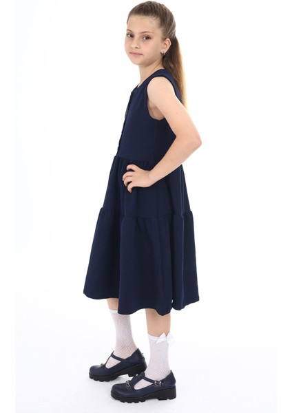 Kız Çocuk Okul Elbise modelleri