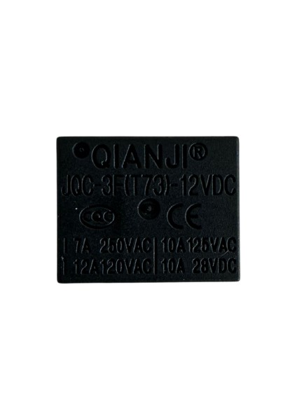 JQC-3F-(T73)-1Z-12VDC - Relay Power 10A 12VDC 1c Pcb Type (Js1) 5pın Qıanj