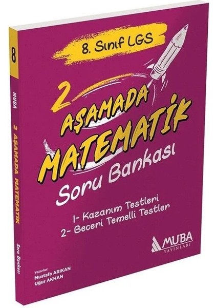 Muba Yayınları 8. Sınıf Lgs 2 Aşamada Matematik Soru Bankası