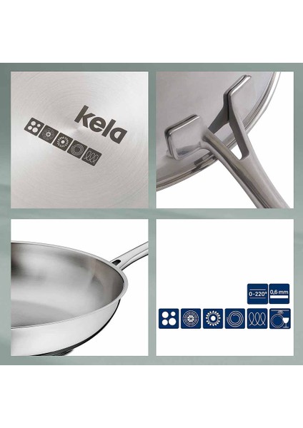 Flavoria Çelik Kızartma Tavası 24 cm modelleri