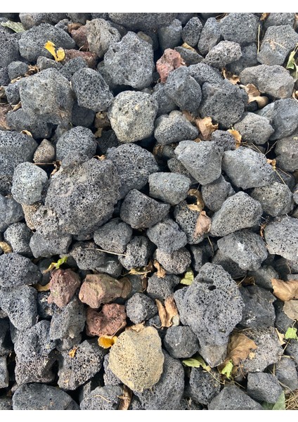 Lav Kayası 4 Adet 5-7 cm - Akvaryum Dekor Kayasi - Tasi
