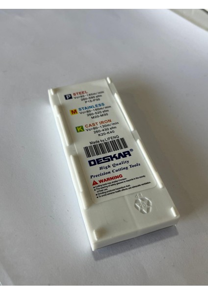 10 Adet TNMG160404R-VF LF90 Cermet Tornalama Uçları Son İşlem İçin