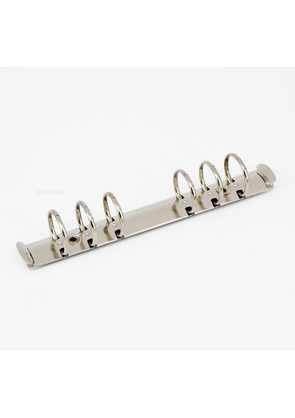 Gümüş Tarzı 1 Adet A5 Metal Spiral Cilt 6 Halka Defter Klasörü Kelepçeler Dıy Albüm Hatıra Defteri Kelepçeleri Metal Halka Cilt Ofis Masa Takvimi Çember (Yurt Dışından)