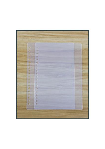 A5 Kalınlaştırma Stili A4 30 Delikli Spiral Kapak 20 Delikli Mat Pp Sayfa 26 Delikli Film Diskli Kapak Kitap Kapağı Rulo Şeffaf Kapak Kitap (Yurt Dışından)