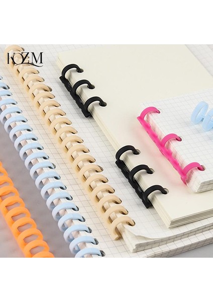 Pk Stili A4 A5 A6 Kağıt Defter Ofis Malzemeleri Plastik Spiralli Halkalar F Delikleri - Hızlıca Bağlama Için Notebook Stationery Office Supplies (Yurt Dışından) indirimleri