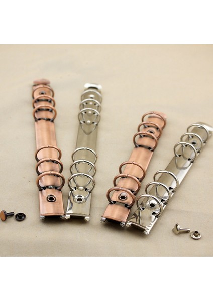 Gül Altın Tarzı 1 Adet A5 Metal Spiral Cilt 6 Halka Defter Klasörü Kelepçeleri Papelaria Dıy Albüm Scrapbook Kelepçeleri Metal Halka Cilt Takvimi Çemberi (Yurt Dışından) indirimleri