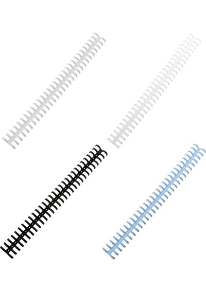 Stili Temizle 30 Delik Daireler Halka Spiral A4 Defter Scrapbook Albüm Bağlama Plastik Ciltçi - Not Defteri Malzemeleri Daire (Yurt Dışından) indirimleri