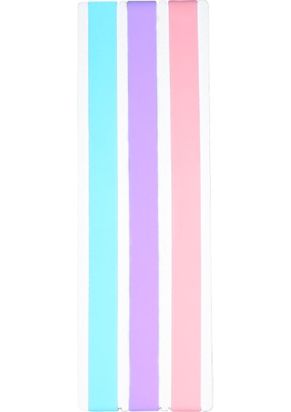 Beyaz Stil 3 Adet A5 Silikon Defter Çok Fonksiyonlu Kayış Renkli Silikon Defter Kayışı Şeker Renkli Kitap Bağlama Kayışı Taşınabilir Kullanımı Kolay (Yurt Dışından)