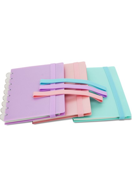 Beyaz Stil 3 Adet A5 Silikon Defter Çok Fonksiyonlu Kayış Renkli Silikon Defter Kayışı Şeker Renkli Kitap Bağlama Kayışı Taşınabilir Kullanımı Kolay (Yurt Dışından) fiyatları