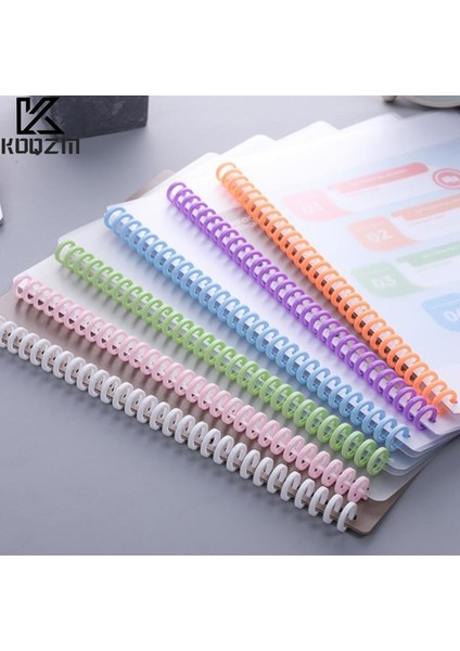 Ts Tarzı Delikler Çemberler Yüzük Defter Halkası Spiral Dosya Defteri A4 Defter Bağlama Kelepçeleri (Yurt Dışından)