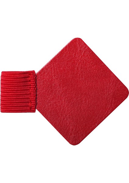 Elmas Kırmızı Stil Yaratıcı Moleskine Defter Aksesuarları Kendinden Yapışkanlı Deri Kalem Klipsi Kayışları Bu Kauçuk Kalem Tutucu Kalem Halkası Kalem Döngülerı- (Yurt Dışından)