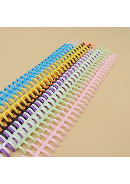 1 Adet Yeşil Stil Çocuklar Için A4 A5 A6 Kağıt Defteri Kırtasiye Ofis Malzemeleri Için Delikli Dosya Plastik Bağlama Yay Yaylar (Yurt Dışından)