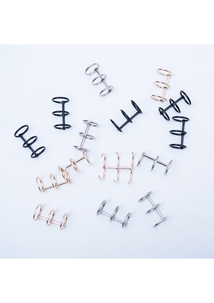4 Adet 3cm Altın Tarzı Metal Gevşek Yaprak Demir Bölünmüş Menteşeli Halkalar Scrapbooking Cilt Albüm Takvim Pratik Defter Gevşek Yaprak Bağlayıcı 3-Halka (Yurt Dışından) fiyatları