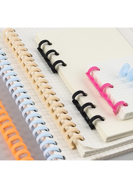 Turuncu Tarzı A4 A5 A6 Kağıt Defter Ofis Malzemeleri Plastik Spiral Halka Yaylı Ciltleme Halkaları F Delikli Müsvedde Defteri Yazı Malzemeleri (Yurt Dışından) modelleri