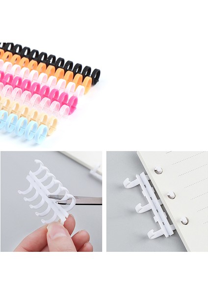 Turuncu Tarzı A4 A5 A6 Kağıt Defter Ofis Malzemeleri Plastik Spiral Halka Yaylı Ciltleme Halkaları F Delikli Müsvedde Defteri Yazı Malzemeleri (Yurt Dışından) indirimleri