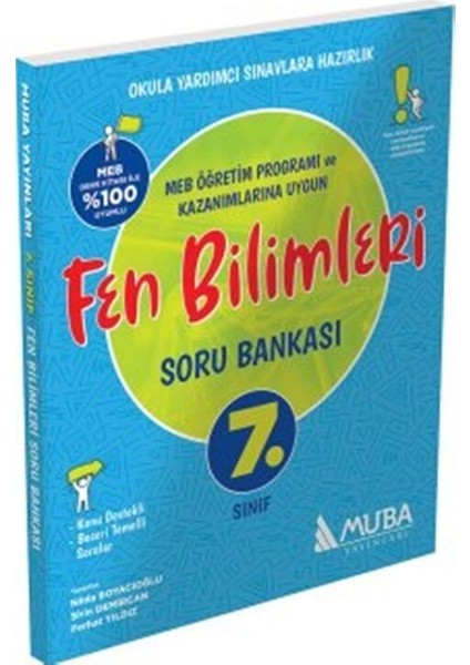 Muba Yayınları 7. Sınıf Fen Bilimleri Soru Bankası