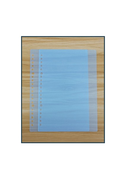 Turuncu Tarzı A4 30 Delikli Spiral Kapak 20 Delikli Mat Pp Sayfa 26 Delikli Film Diskli Kapak Kitap Kapağı Rulo Şeffaf Kapak Kitap (Yurt Dışından)