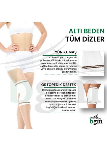Yün Dizlik - Sıcak Kompres Yün Dizlik