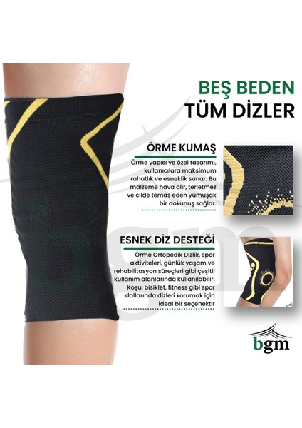 Örme Kapalı Patella Dizlik - Ortopedik Örme Basit Dizlik fiyatları