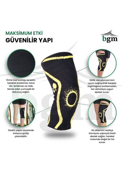 Örme Kapalı Patella Dizlik - Ortopedik Örme Basit Dizlik fırsatları