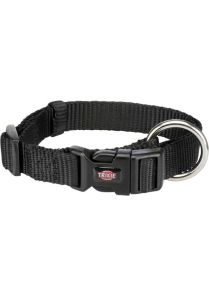 Köpek Premium Boyun Tasması M-L Siyah