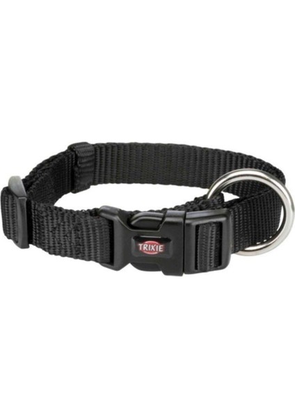 Köpek Premium Boyun Tasması L-XL Siyah