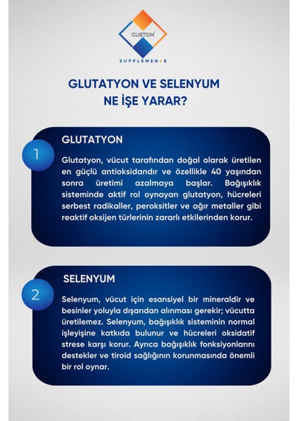 Glutatyon + Selenyum Enterik Kapsül 30 Kapsül