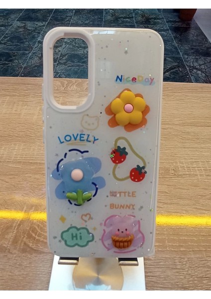 Xiaomi Redmi Note 11 Pro Uyumlu Kabartma Figürlü Darbe Korumalı Kapak Renkli Kılıf