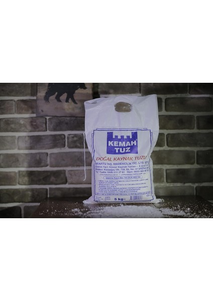 Erzincan Doğal Kaynak Kemah Tuzu 10 KG