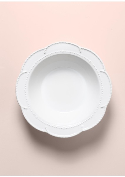 Grande Salata Kasesi Beyaz 31X9 cm GRD0015