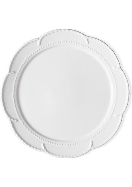 Grande Pasta Kek Standı Beyaz 31X12 cm GRD0014