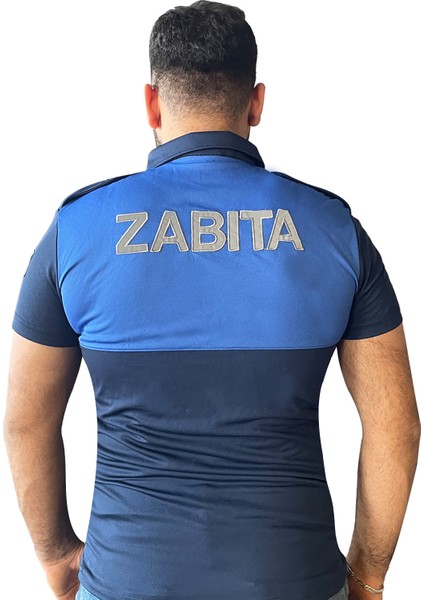 Yeni Lacivert Kısa Kollu Zabıta Tişörtü fırsatları