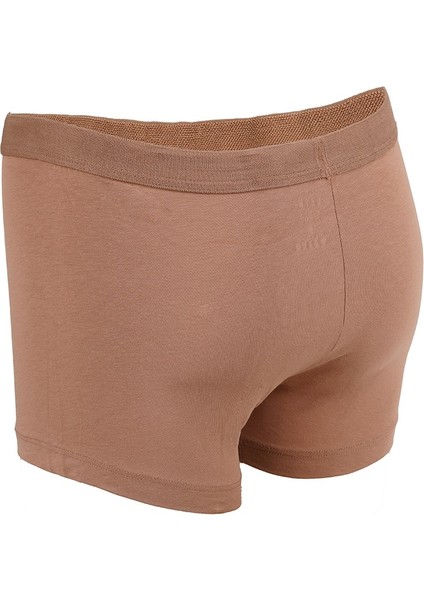 Bej Pamuklu Boxer