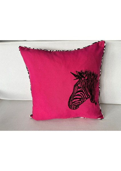 Kırlent Kılıfı - Zebra Nakışlı modelleri